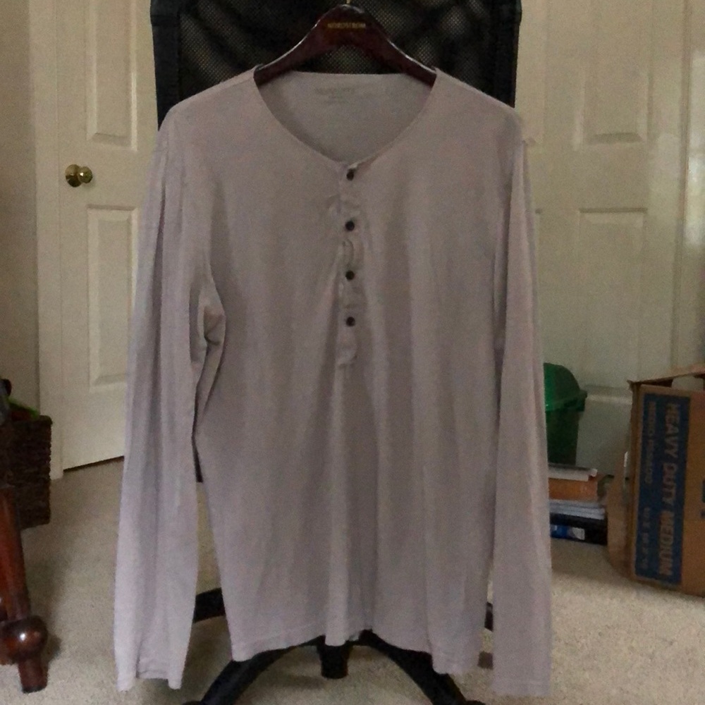 All Saints Long Sleeve Henley